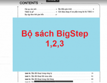Bộ sách BigStep 1,2,3