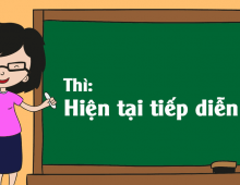 Thì hiện tại tiếp diễn