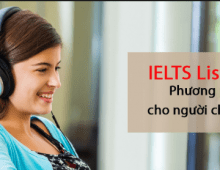 Nghe IELTS sao cho hiệu quả