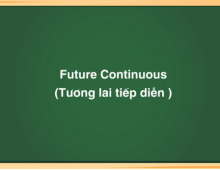 Thì tương lai tiếp diễn