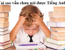 Tại sao học từ rất nhiều từ vựng nhưng vẫn không giao tiếp được?